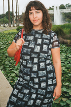 Mabel Keepsake Photo Mesh Dress