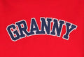 Granny Varsity Sweatshirt Red
