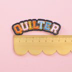 Quilter Iron-On Patch