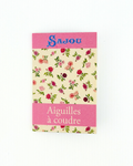 Sajou 20 Sewing Needles Booklet - Josephine's Roses