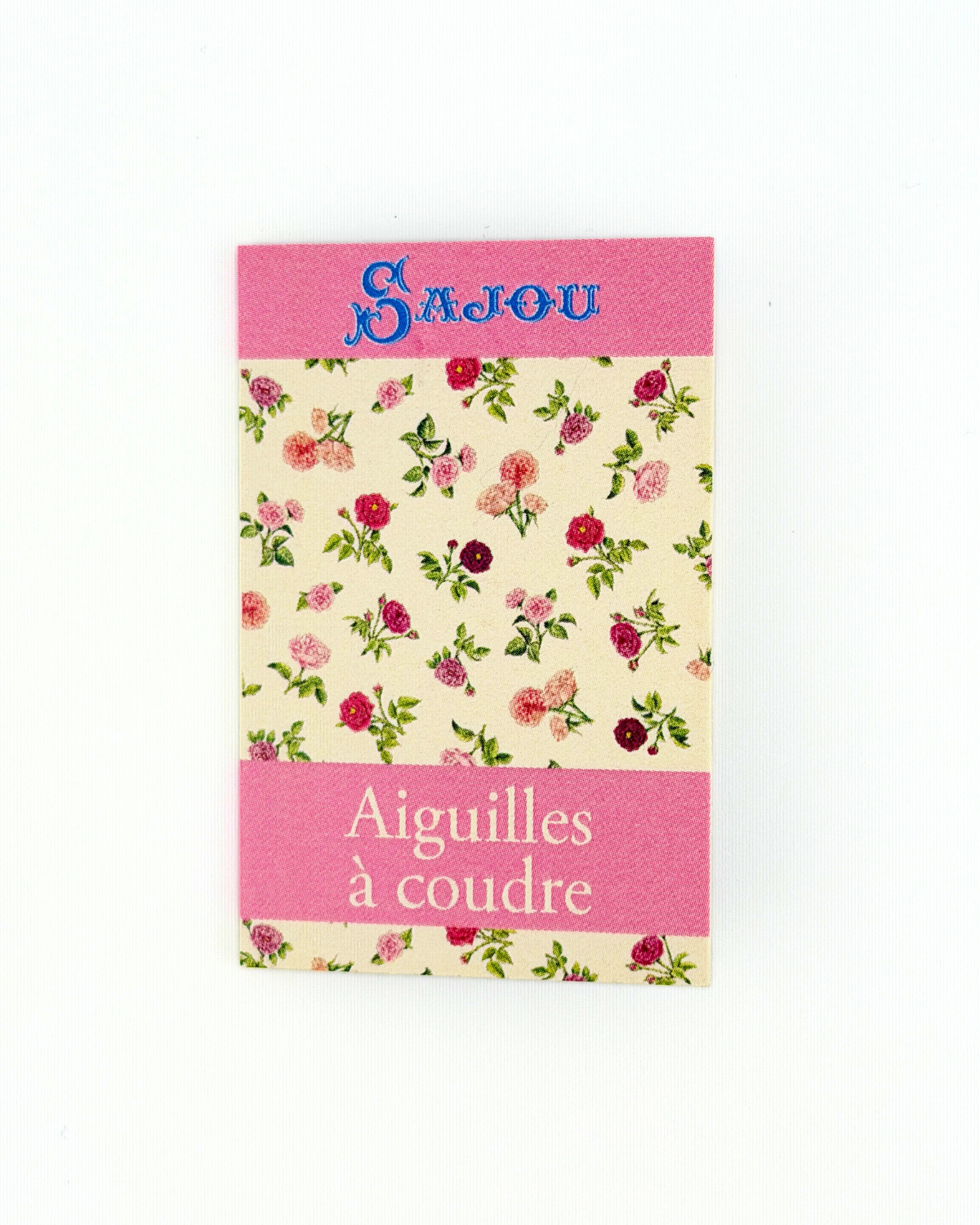Sajou 20 Sewing Needles Booklet - Josephine's Roses