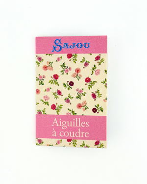 Sajou 20 Sewing Needles Booklet - Josephine's Roses