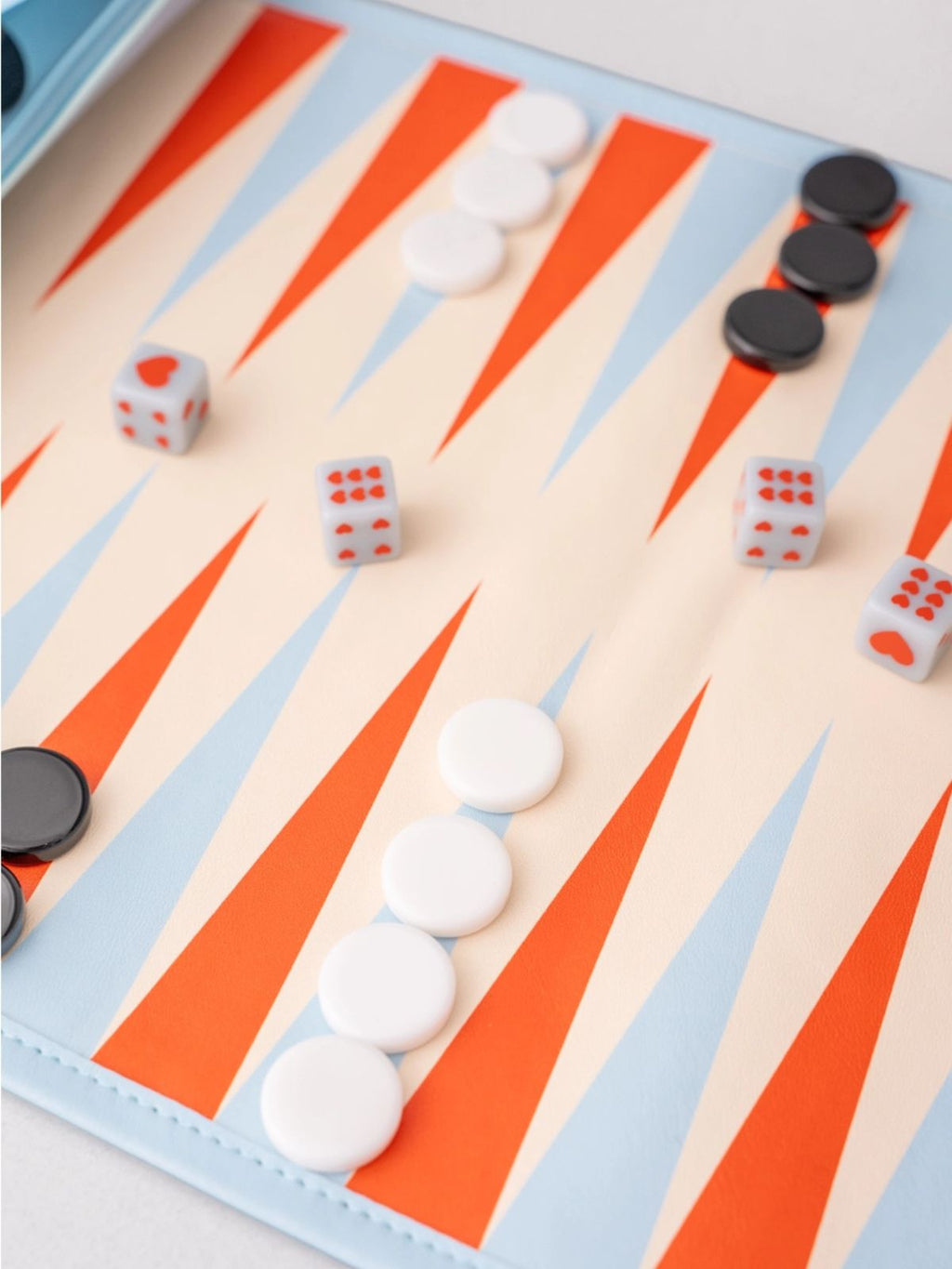 Ban.do Checkered Hearts Roll Up 3-in-1 Game