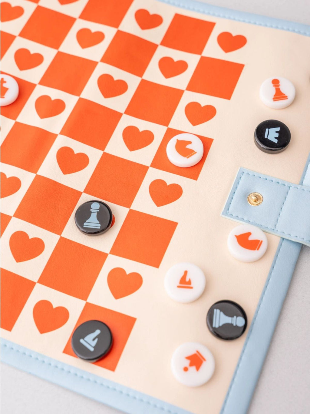 Ban.do Checkered Hearts Roll Up 3-in-1 Game