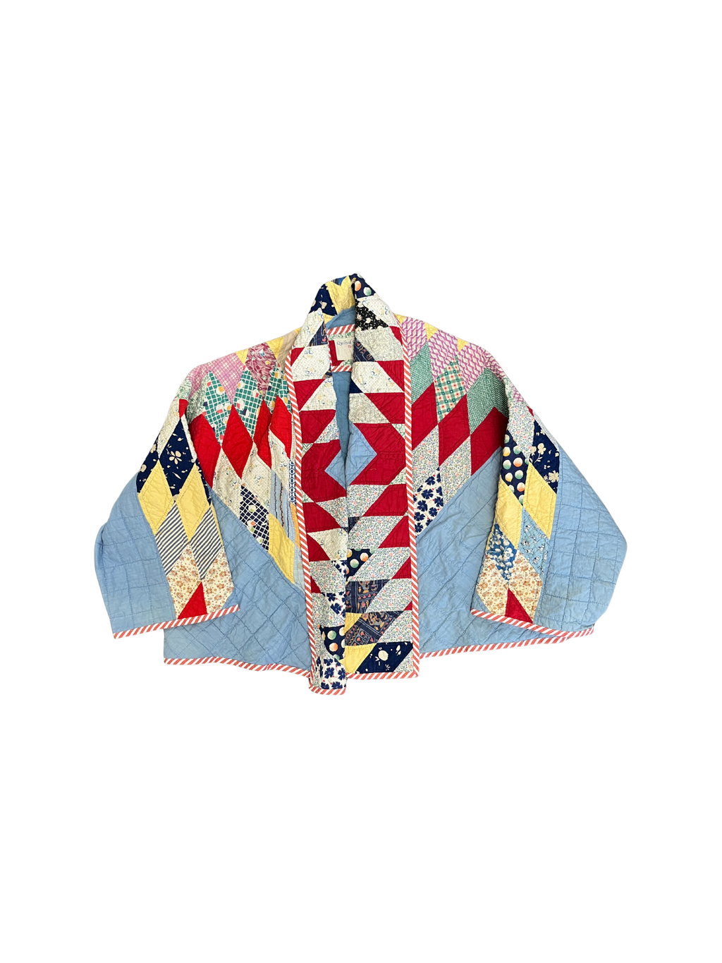 Judy Heirloom Red Star Quilt Jacket