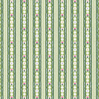 Sweater Stripe Green Quilting Cotton Fabric