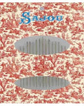 Sajou needle set packaging with red and white pattern