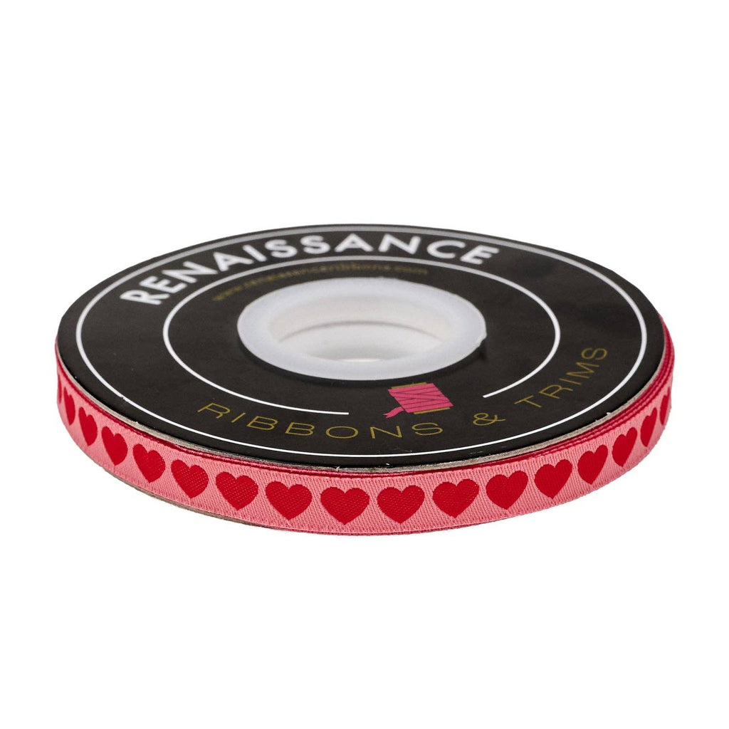 Funny Valentine Tiny Hearts 3/8" Ribbon