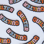Quilter Iron-On Patch