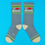 I ❤️ Naps Gym Crew Socks