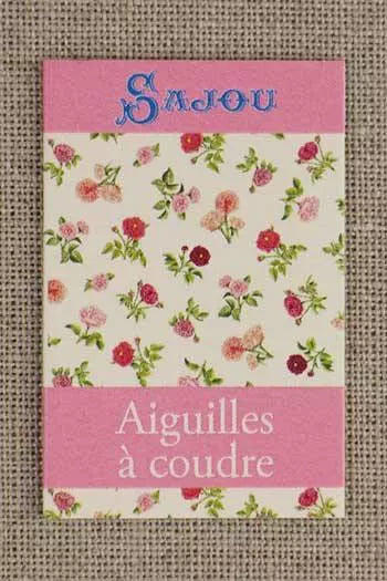 Sajou 20 Sewing Needles Booklet - Josephine's Roses