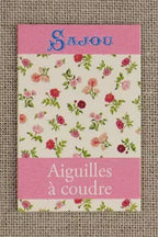 Sajou 20 Sewing Needles Booklet - Josephine's Roses
