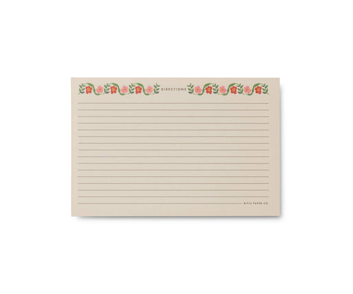 Pack of 12 Cherry Farm Recipe Cards