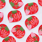 Tomato Pincushion Iron-On Patch
