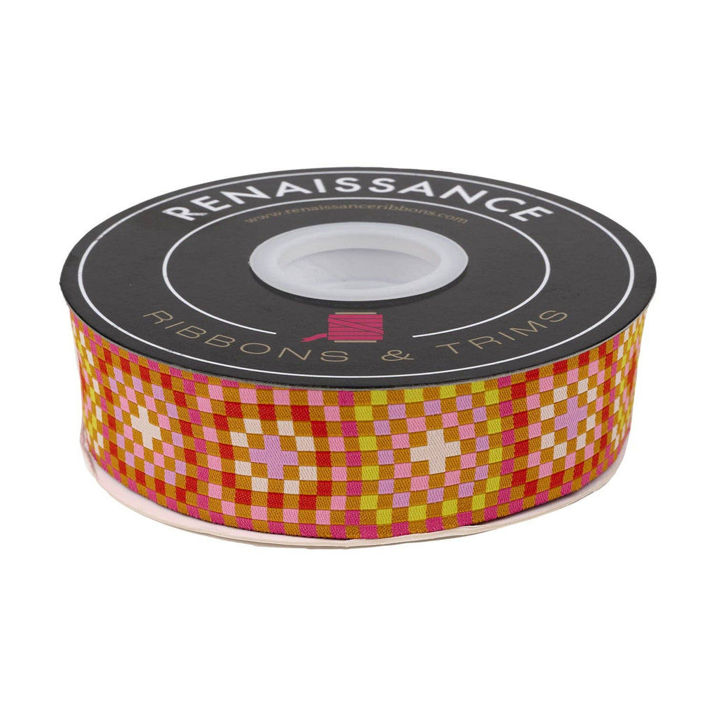 Granny Square 1-1/2" Wide Ribbon
