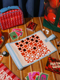 Ban.do Checkered Hearts Roll Up 3-in-1 Game