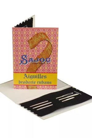 Sajou 3 Ribbon Embroidery Needles Set