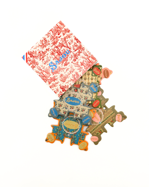 Sajou Six Thread Storage Cards - Carbourg