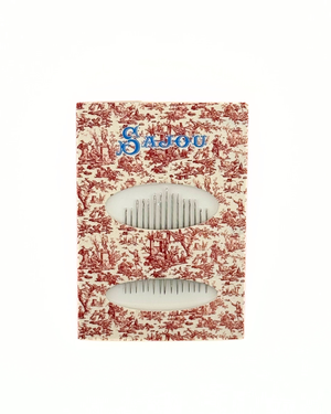 Sajou 15 Sharp Sewing Needles Toile de Jouy Booklet