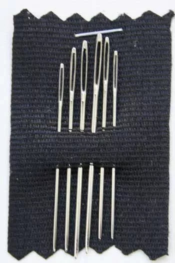 Sajou 6 Embroidery Needles - Blue Booklet