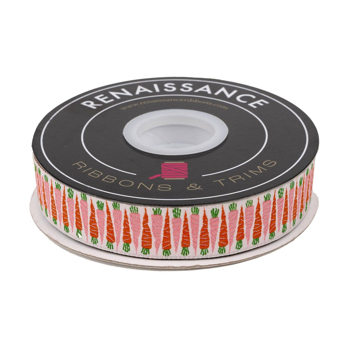 In the Vegetable Garden Carrot 7/8" Ribbon