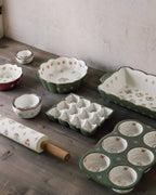 Camellia Stoneware Baking Dish