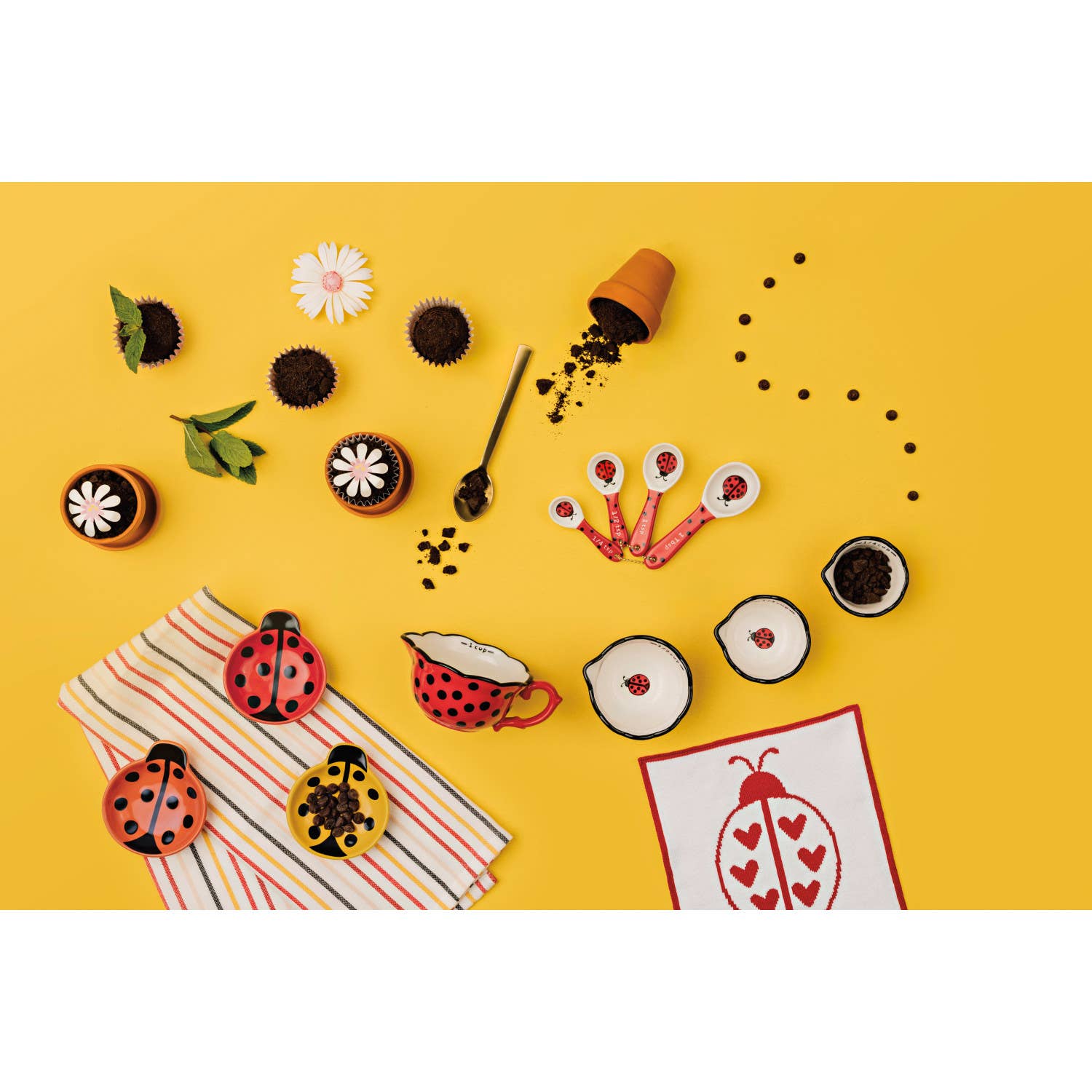 Ladybugs Measuring Spoons Set of 4