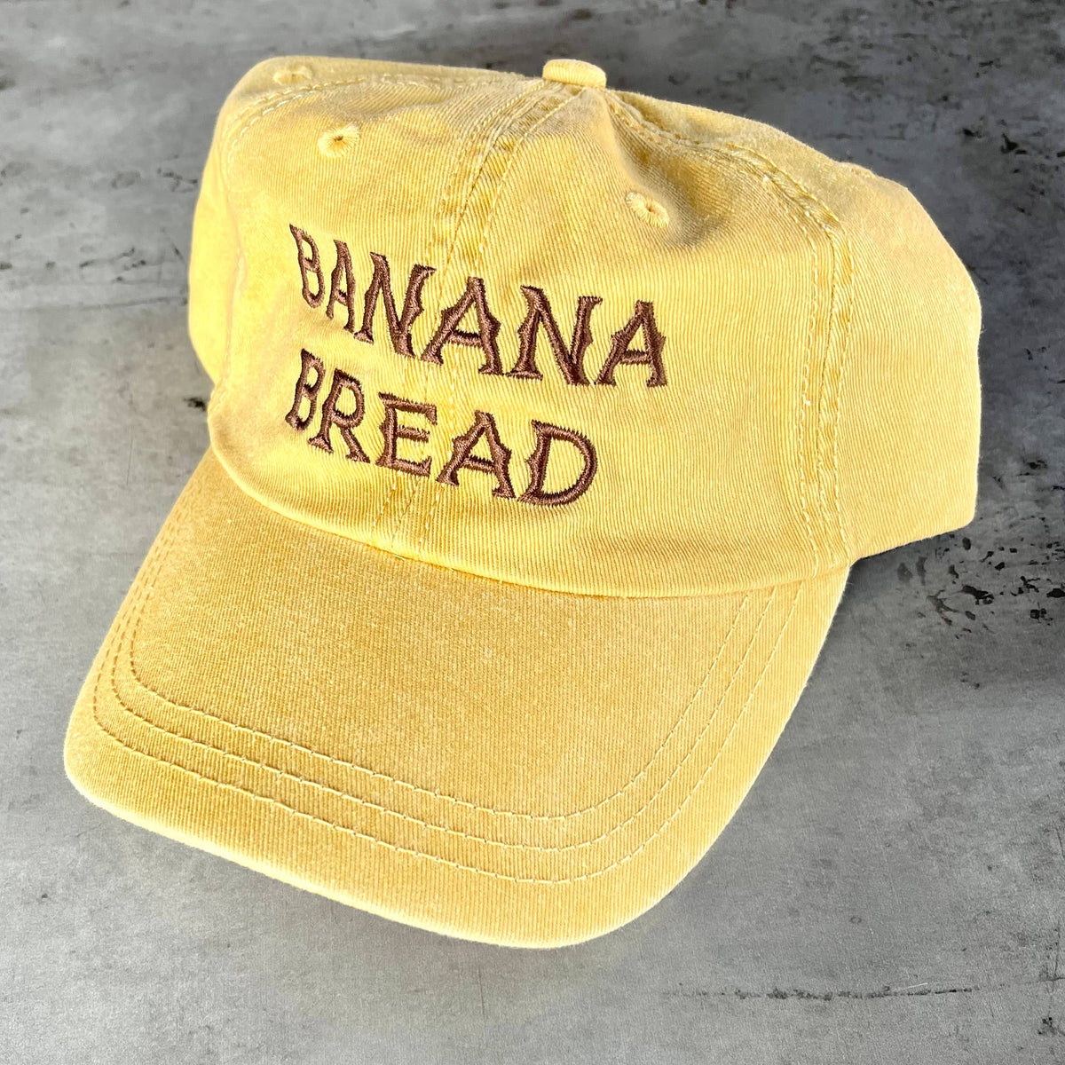 Banana Bread Baseball Dad Hat