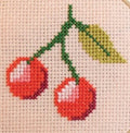 Cherry Cross Stitch Kit