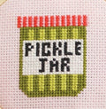 Pickle Jar Cross Stitch Kit