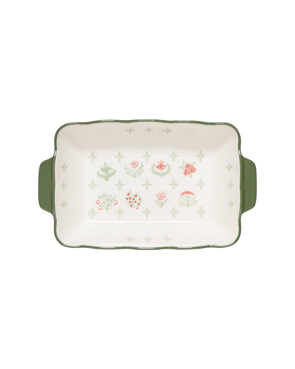 Camellia Stoneware Baking Dish