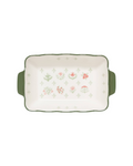 Camellia Stoneware Baking Dish