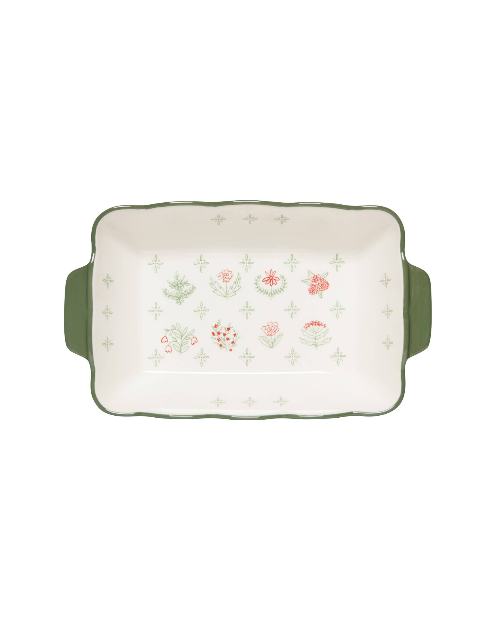 Camellia Stoneware Baking Dish