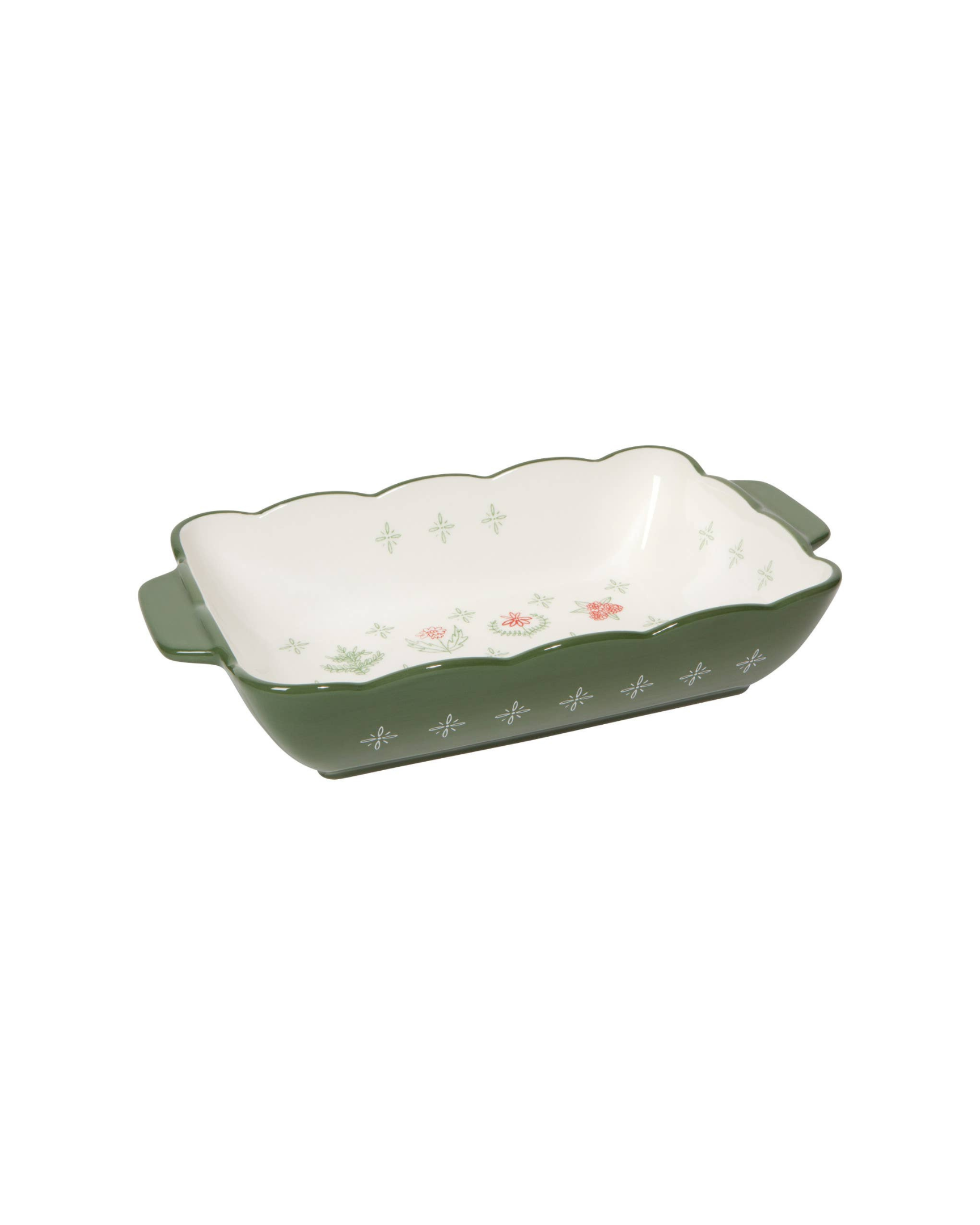 Camellia Stoneware Baking Dish