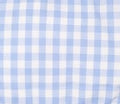 Ruffle Gingham Pouch Blue