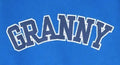 Granny Varsity Sweatshirt Blue