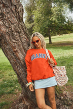 Granny Varsity Sweatshirt Red