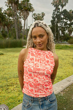 Connie Coupon Boatneck Tank