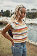 Vera Boxy Crochet Top