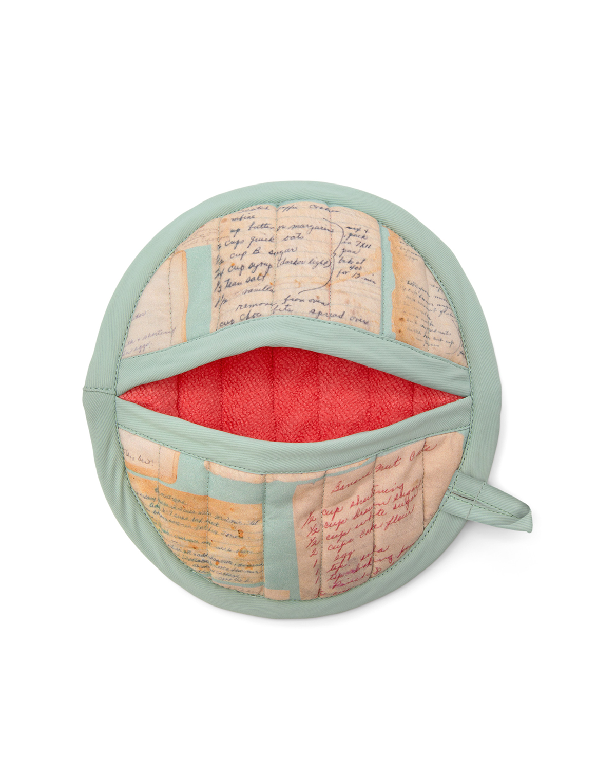 Edith Vintage Recipe Hot Pad Set