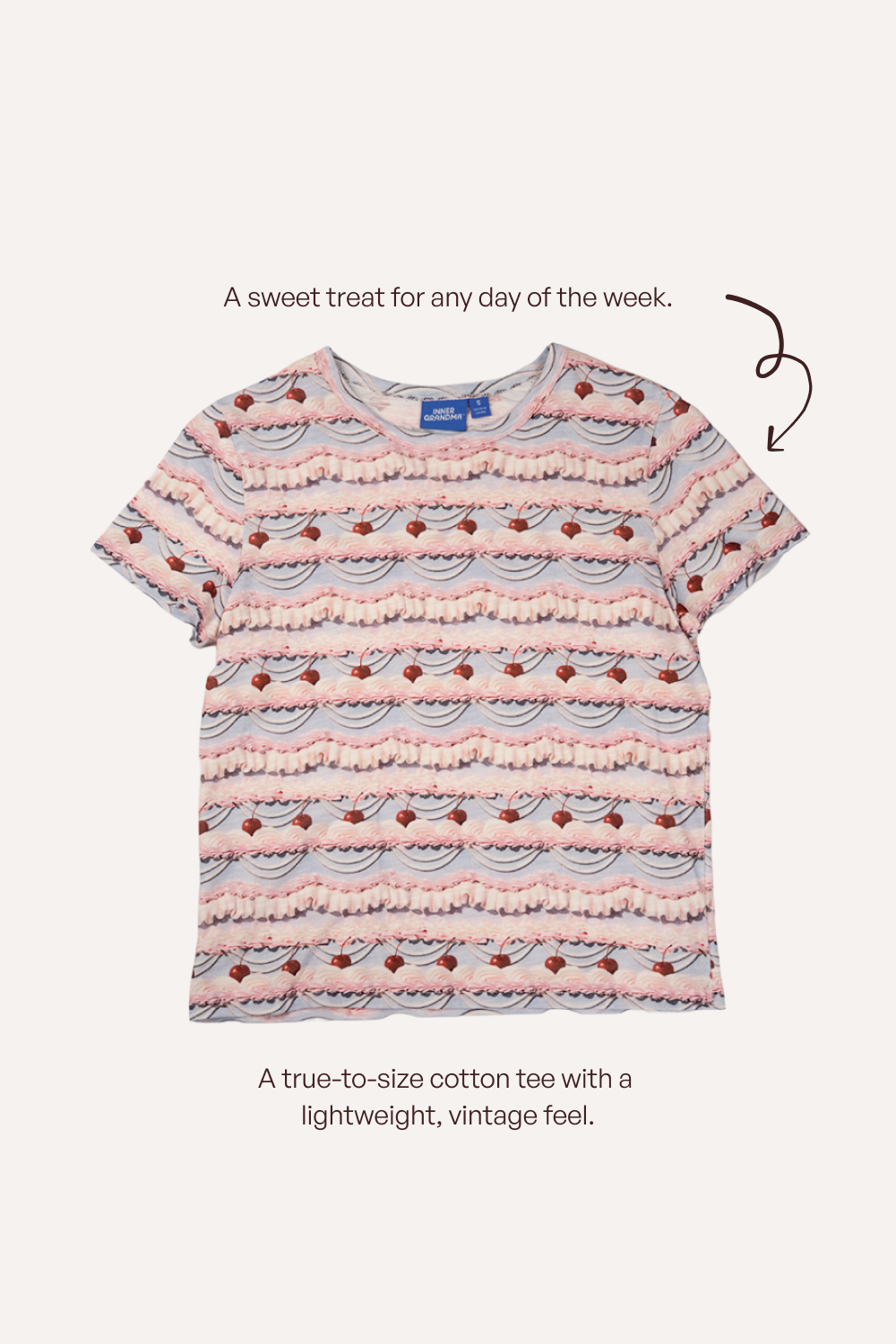 Betty Buttercream Frosting Tee