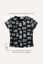 Mabel Keepsake Photo Mesh Tee