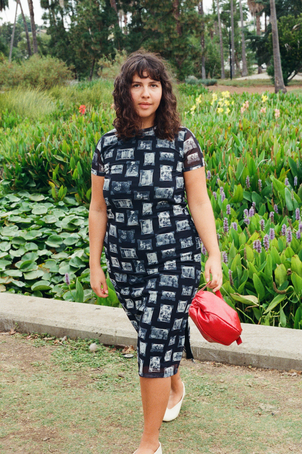 Mabel Keepsake Photo Mesh Dress
