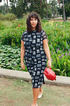 Mabel Keepsake Photo Mesh Dress