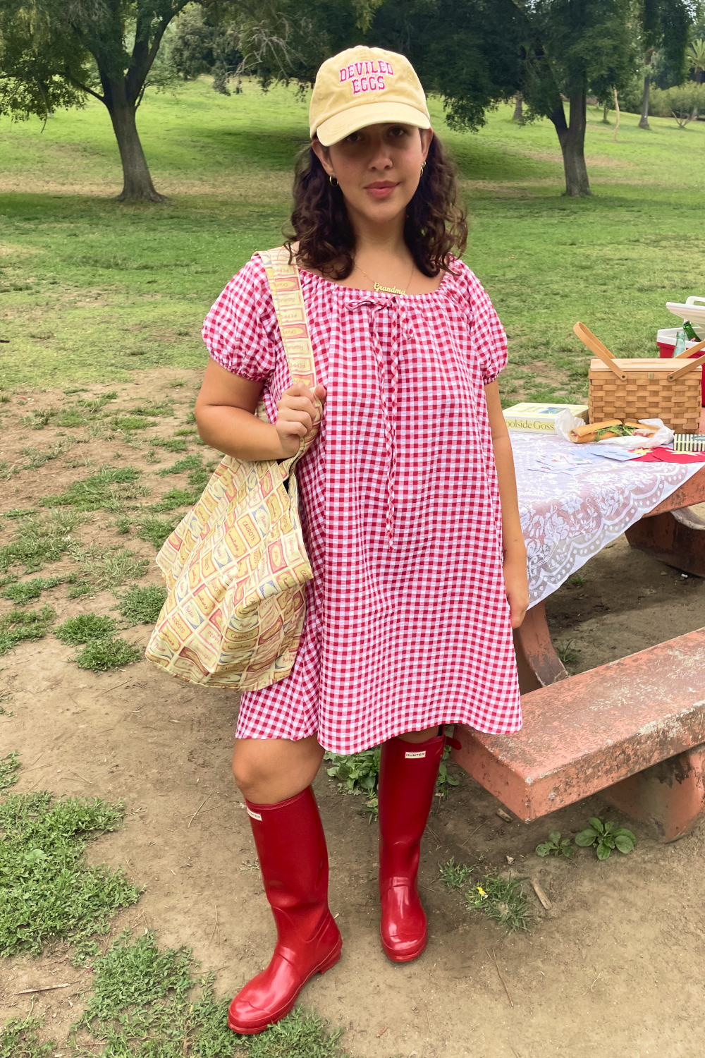 Gingham Day Dress