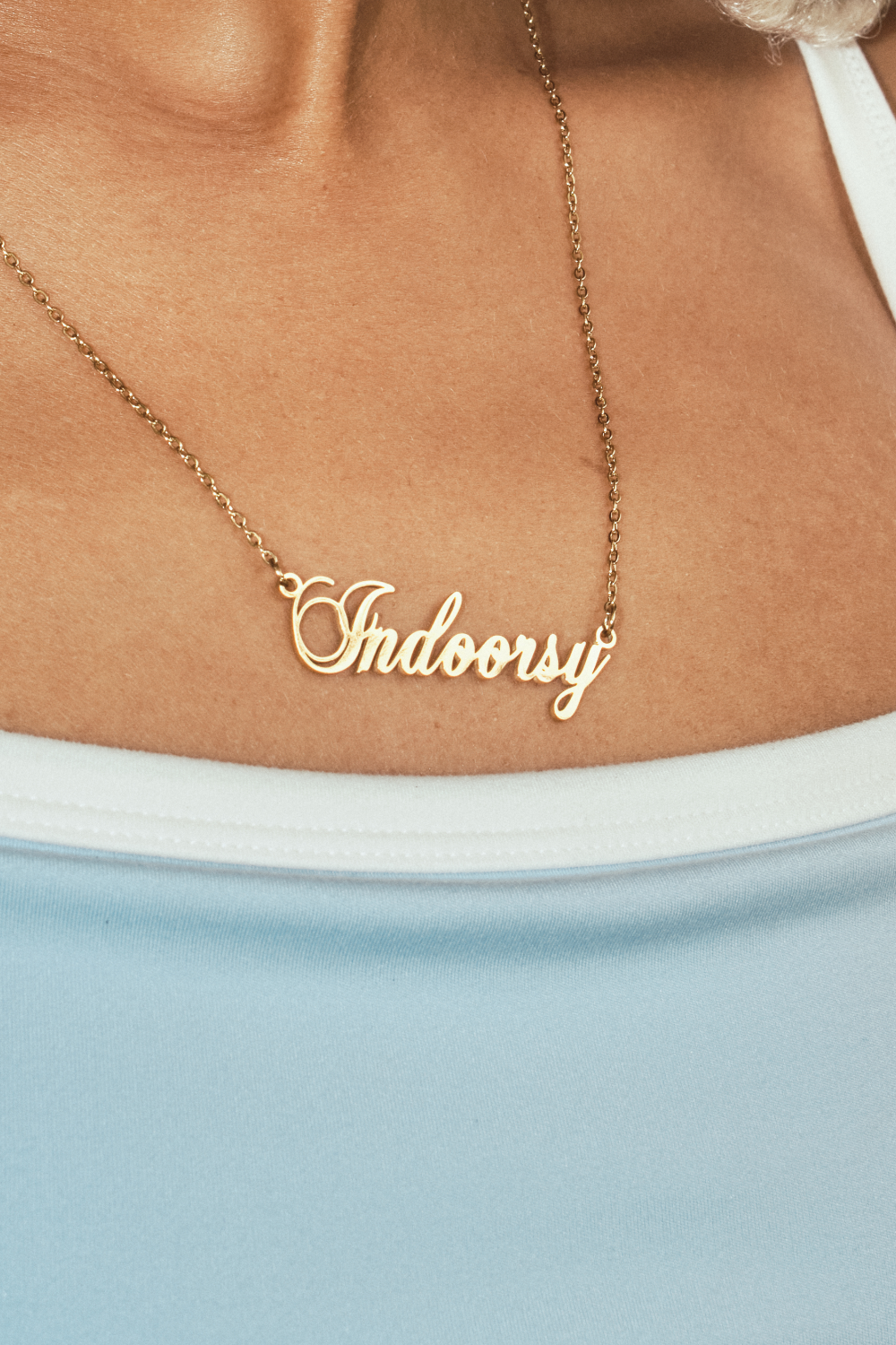 Indoorsy Nameplate Necklace