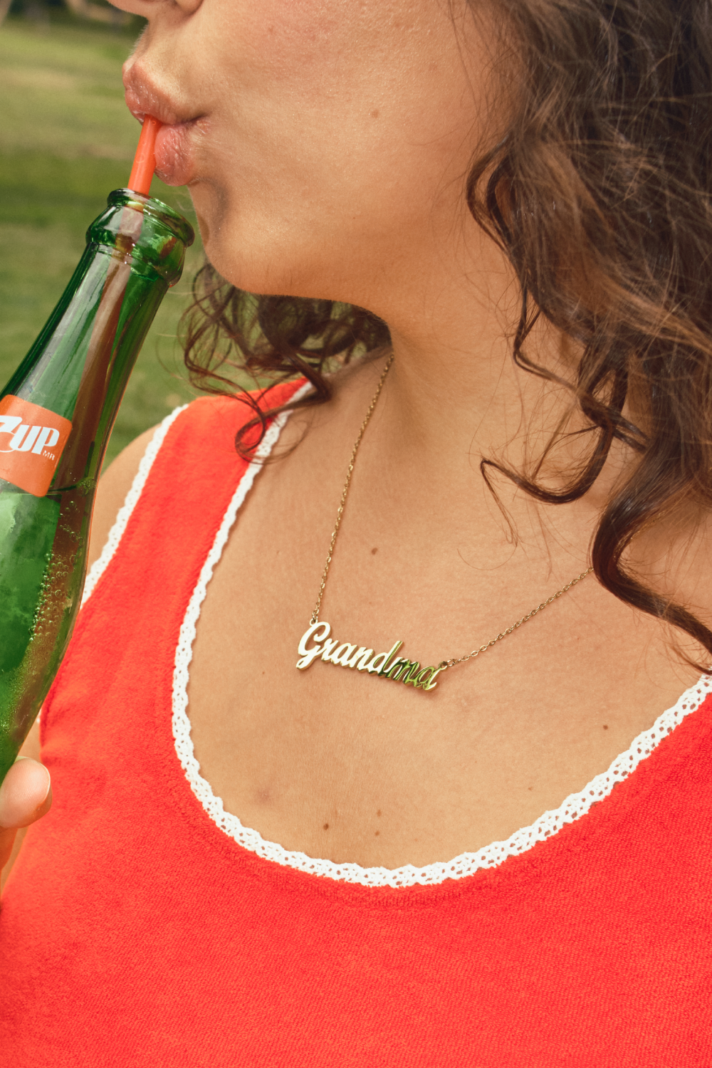 Grandma Nameplate Necklace
