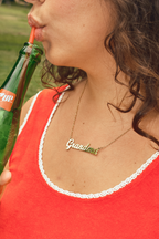 Grandma Nameplate Necklace