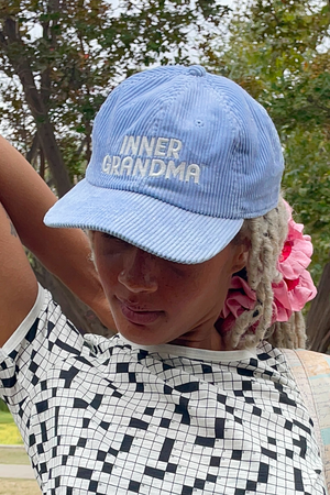 Inner Grandma Corduroy Hat