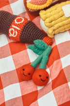 Wool Cherries Cat Toy 